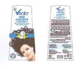 Bajaj Veola Real Coconut Hair Oil Device mark 2819101 Trademark