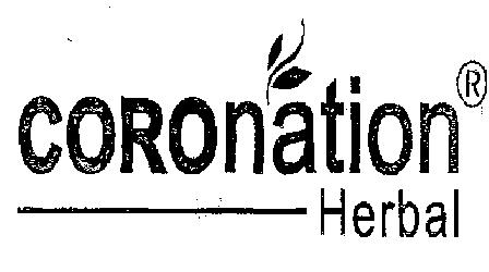 Coronation Herbal (label) Device mark 2173047 Trademark
