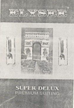 Elysee Super Delux (label) Device mark 1045316 Trademark