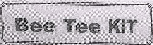 Bee Tee Kit (label) Device mark 1009726 Trademark