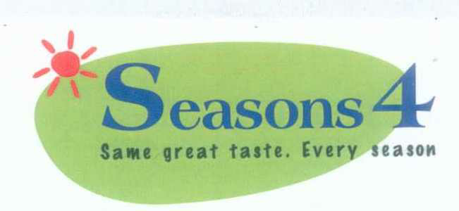 Seasons 4 ( Device Of Sun ) [label] Device mark 1101925 Trademark