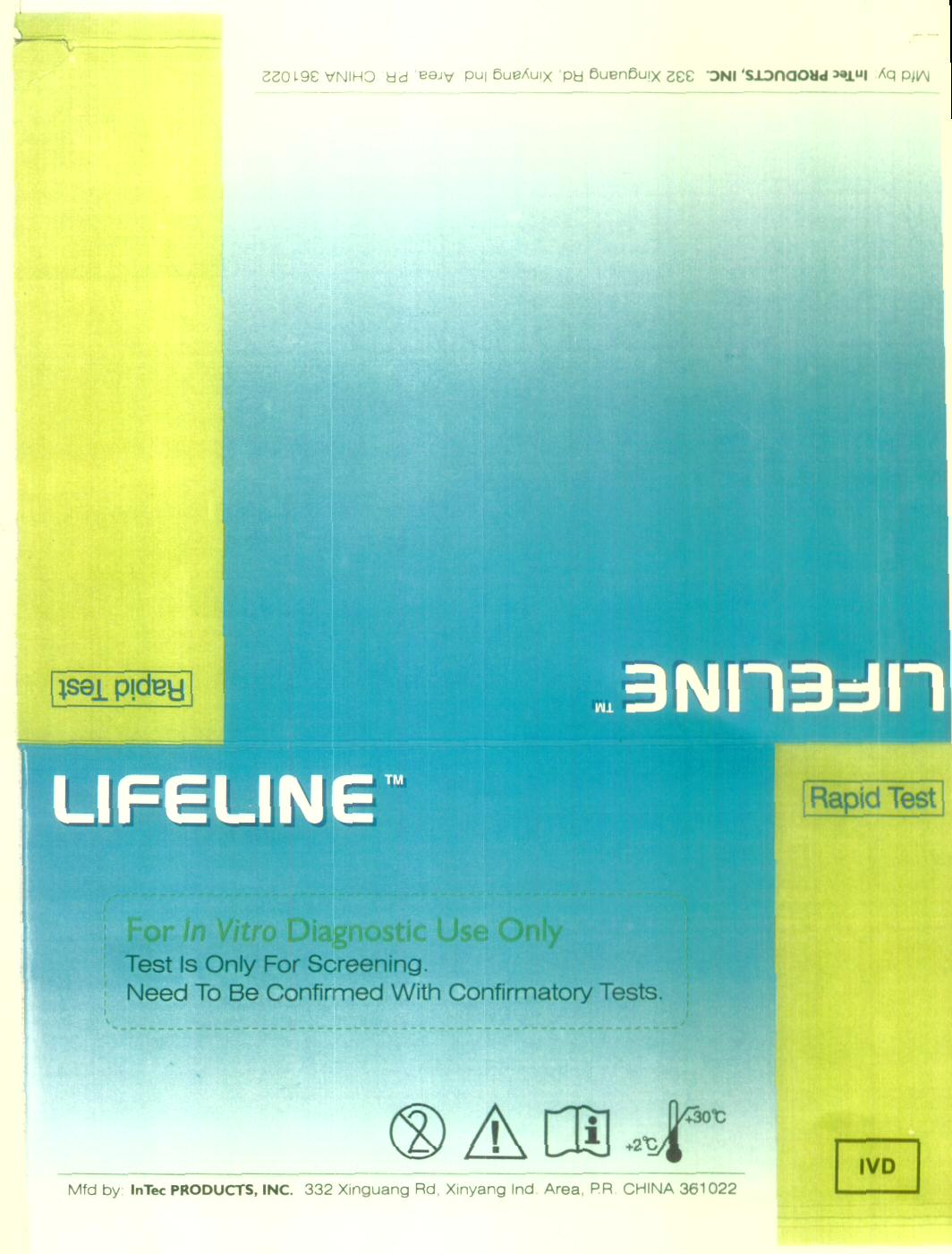 Lifeline (label) Device mark 1599644 Trademark