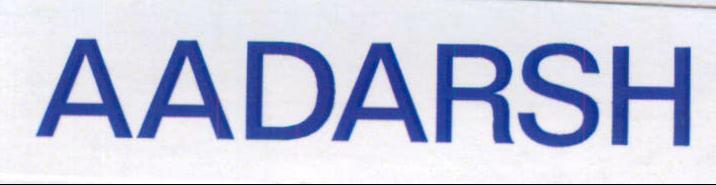 Aadarsh Device mark 2028907 Trademark