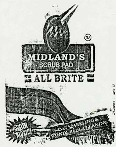 Midlans's Serub Pad Device mark 829905 Trademark