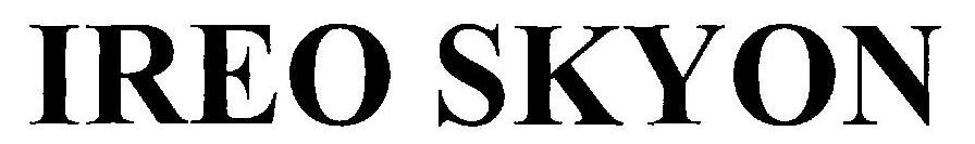 Ireo Skyon (device) Device mark 2433224 Trademark