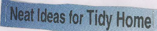 Neat Ideas For Tidy Home With Lebal Device mark 1652769 Trademark