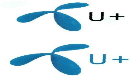 U+ (with Device (in Series) Device mark 1858790 Trademark