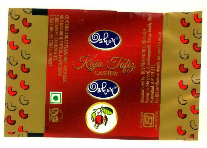 Oshon Kaju Jofiz Cashew Oshon (device) Device mark 2761857 Trademark