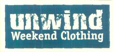 Unwind Weekend Clothing (label) Device mark 1410670 Trademark