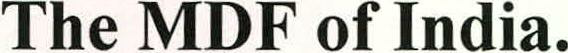 The Mdf Of India Device mark 2267923 Trademark