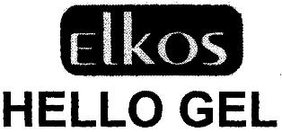 Elkos Hello Gel (label) Device mark 2135484 Trademark