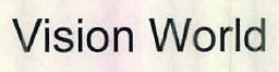 Vision World Device mark 2620185 Trademark
