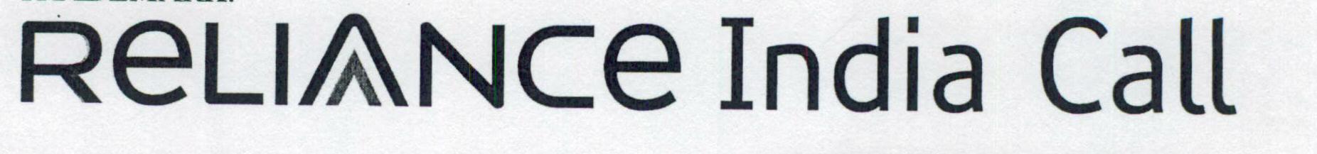 Reliance India Call (special Form Of Writing) Device mark 1459726 Trademark