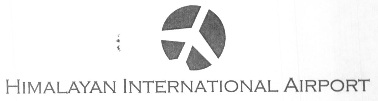 Himalayan International Airport (device Of Aeroplane) Device mark 1612315 Trademark