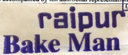 Raipur Bake Man Device mark 931431 Trademark
