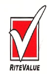 Ritevalue (label) Device mark 2107842 Trademark