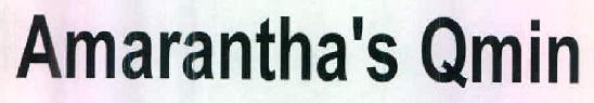 Amarantha's Qmin Device mark 2780153 Trademark