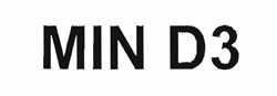 Min D3 Device mark 2692353 Trademark