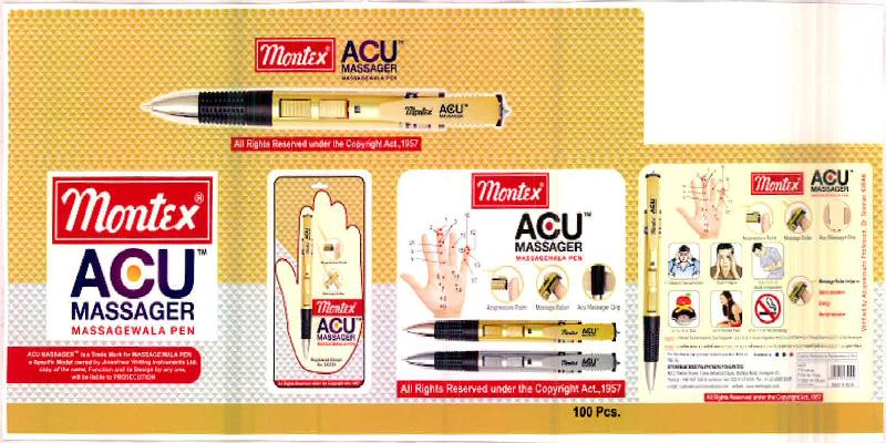 Montex Acu Massager (device Of Pen) Device mark 2538377 Trademark
