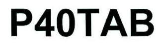 P40tab Device mark 2453330 Trademark