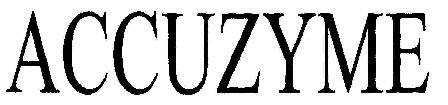 Accuzyme Device mark 1809065 Trademark