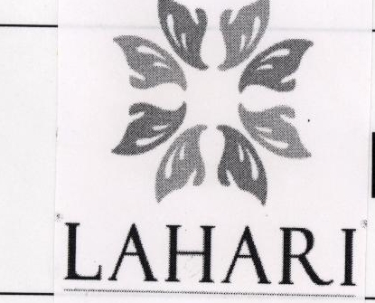 Lahari (logo) Device mark 1586379 Trademark