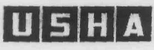 Usha Device mark 1719902 Trademark