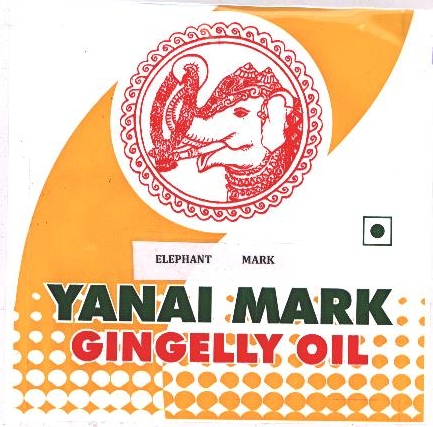 Yanai Mark Gingelly Oil Device mark 1629069 Trademark