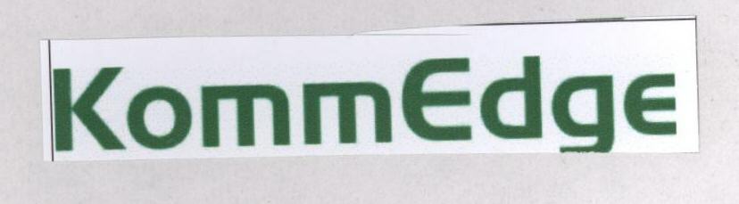 Kommedge (label) Device mark 1675528 Trademark