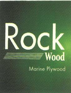 Rock Wood Marine Plywood (label) Device mark 2574600 Trademark