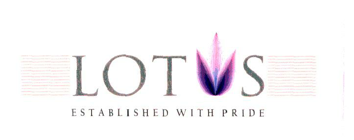 Lotus Established With Pride Device mark 1926450 Trademark