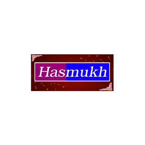 Hasmukh (label) Device mark 2717400 Trademark