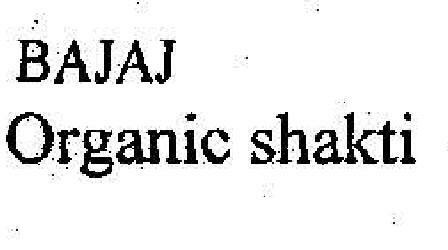Bajaj Organic Shakti Device mark 1905061 Trademark