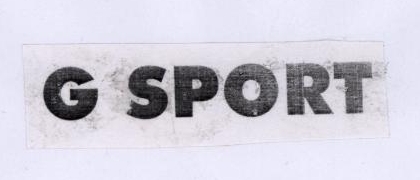G Sport Device mark 1777931 Trademark