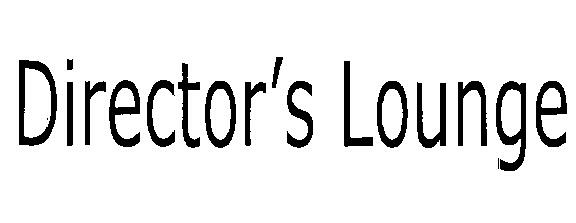 Director's Lounge (logo) Device mark 2252697 Trademark
