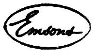 Emsons (label) Device mark 456578 Trademark