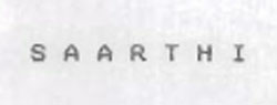 S A A R T H I Device mark 1030277 Trademark