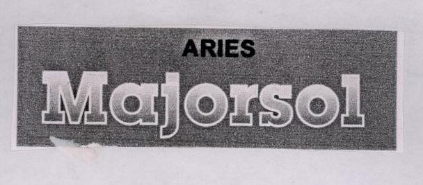 Aries Majorsol (label) Device mark 1780696 Trademark
