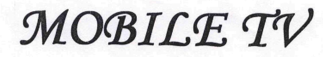 Mobile Tv (device) Device mark 1723617 Trademark