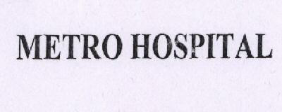 Metro Hospital Device mark 1551501 Trademark
