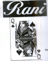 Rani Device Of Card Device mark 1640054 Trademark