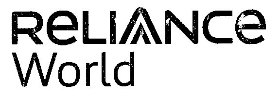 Reliance World (letter Written In Special Form) Device mark 1497779 Trademark
