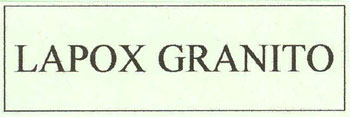 Lapox Granito Device mark 1790449 Trademark
