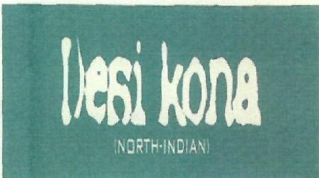 Desi Kona (label) Device mark 2467045 Trademark