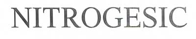 Nitrogesic Device mark 1823109 Trademark