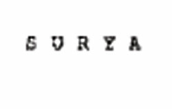 S U R Y A Device mark 696683 Trademark