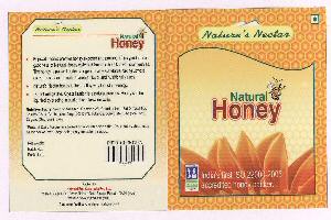 Natural Honey With Label Device mark 1618881 Trademark