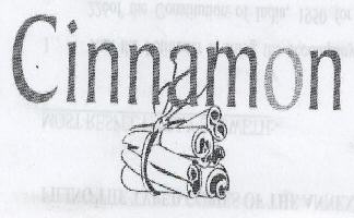 Cinnamon With Label Device mark 1659621 Trademark