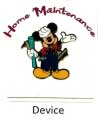 Home Maintenance With Device Of Mickey Mouse Device mark 2156068 Trademark