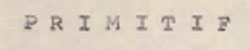 Primitif Device mark 697213 Trademark